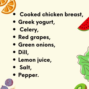 Greek Yogurt Chicken Salad