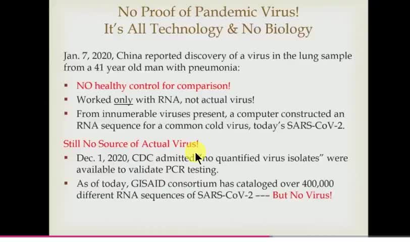 PHD EXPERT DAVID RASNICK - FORMER ABBOTT LABS EMPLOYEE PRESENTS NO COV2 EXISTENCE