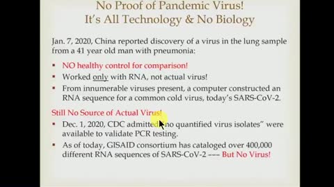 PHD EXPERT DAVID RASNICK - FORMER ABBOTT LABS EMPLOYEE PRESENTS NO COV2 EXISTENCE
