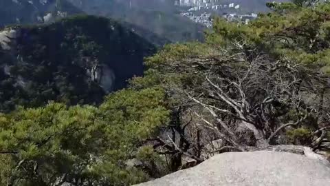 Mt. Bukhan in south korea (view)