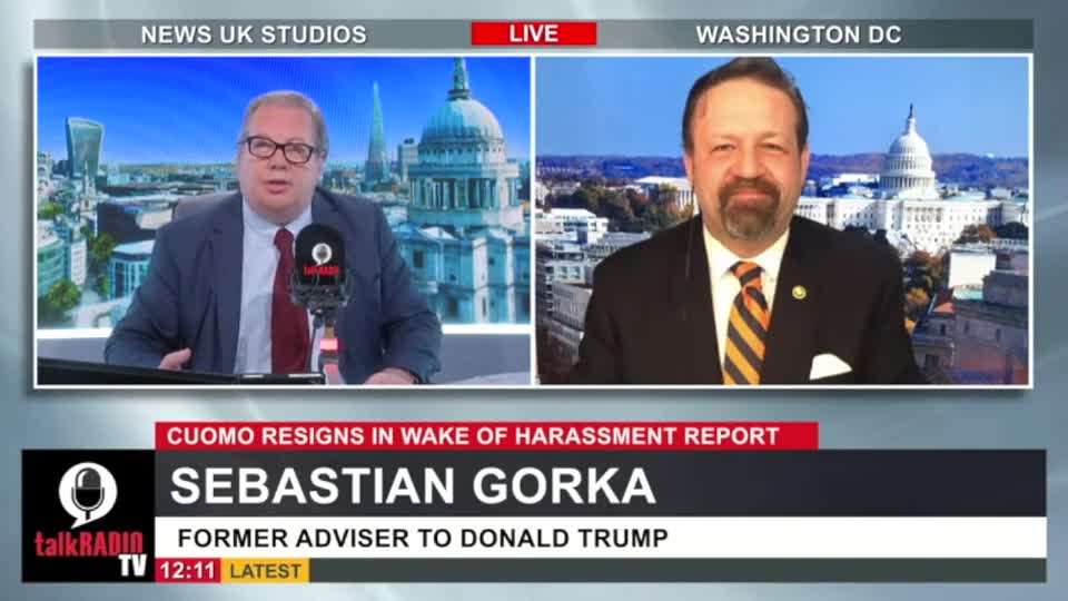 The kingdom has fallen on the Cuomo brothers. Sebastian Gorka on talkRadio UK