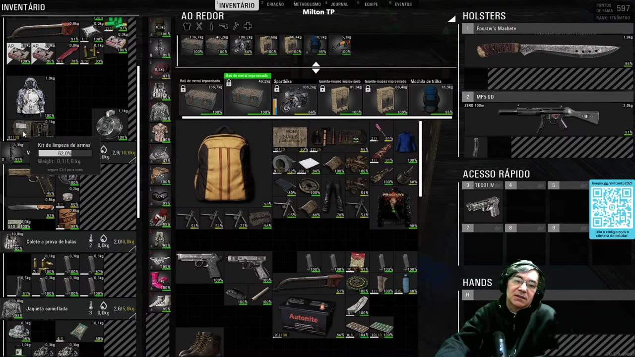 Milton TP - 7T_4oT1BuMk - Jogando Scum na madrugada