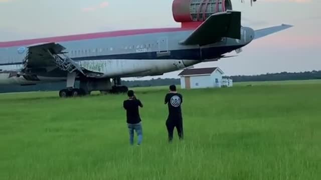 This abandoned airport in North Carolina has a aircraft graveyard