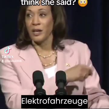 Kamala Harris - What did she say? Ger Subs