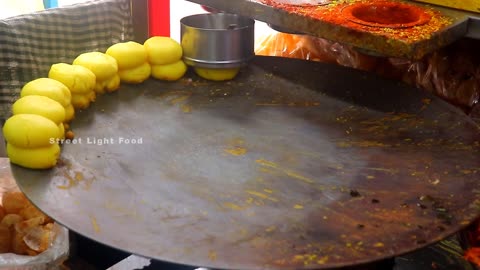 Famous Big panipuri indian street food || Hyderabad street food
