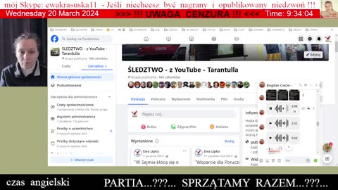 4752 - Po Facebookowej transmisji Anioły obgadują Ewkę 👮‍♀️ - 20.03.2024 rok