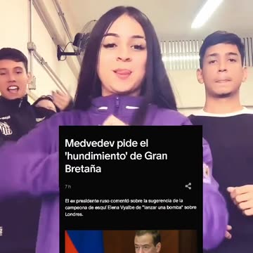 Medvedev pide el 'hundimiento' de Gran Bretaña