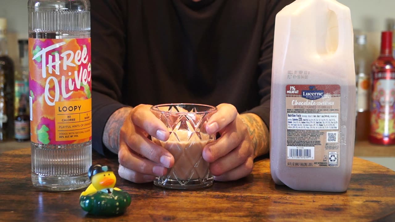 Three Olives Loopy Vodka & Chocolate Milk
