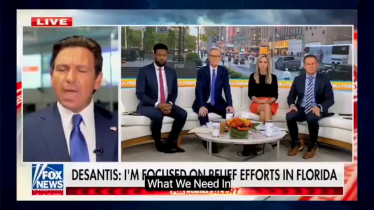 Gov. DeSantis Drops the HAMMER on Kamala Harris After She Politicizes Hurricane