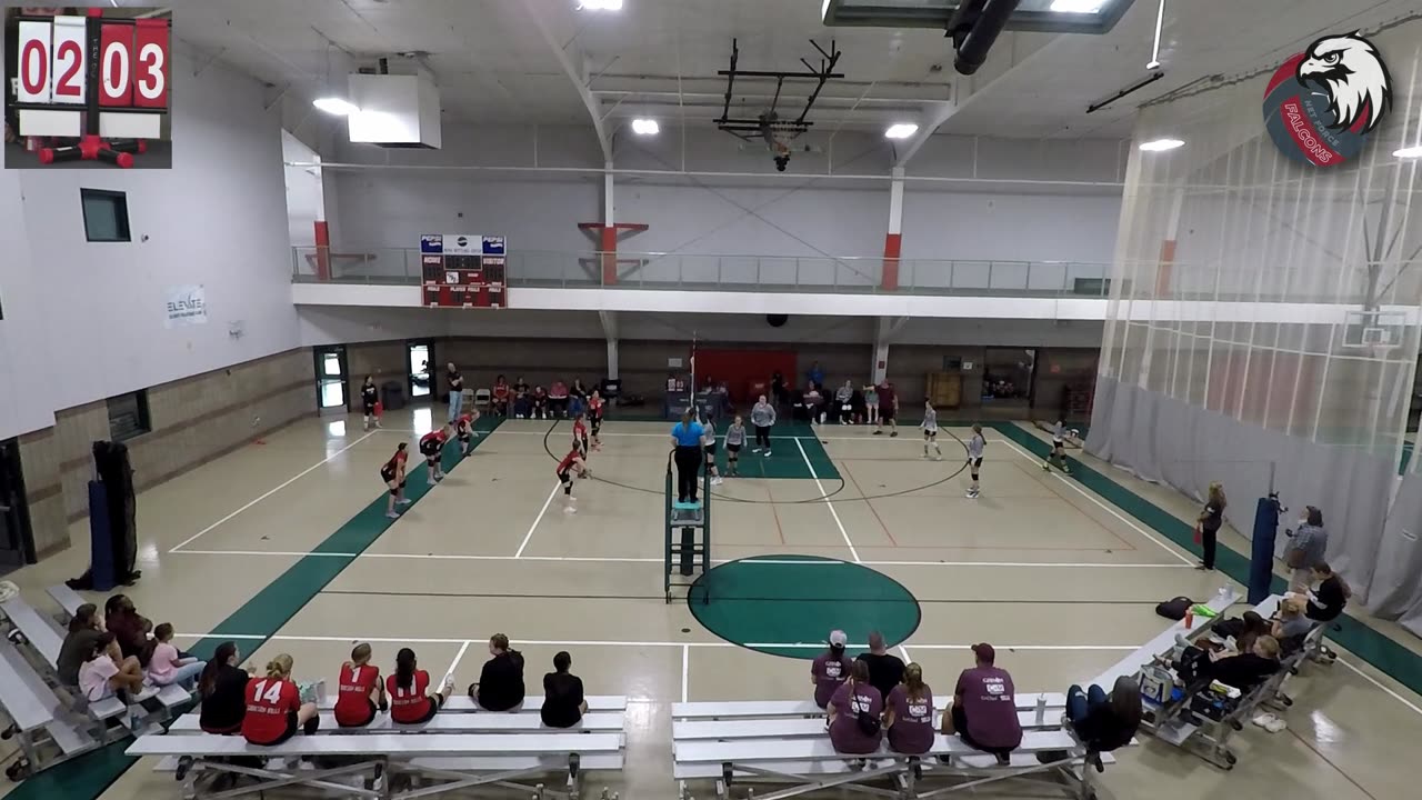 NETFORCE Falcons JH(b) Volleyball v. Cookson Hills