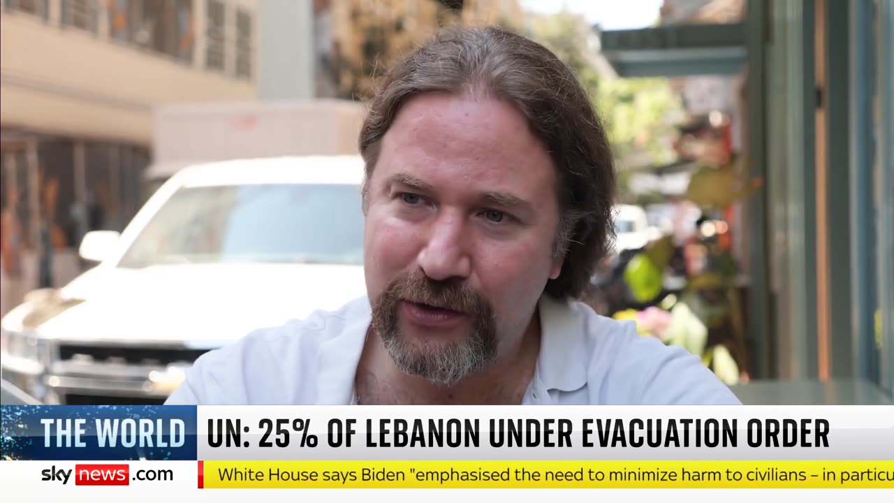 Man who's father was assassinated in political violence on a mission to tell 'the tragedy of Beirut'