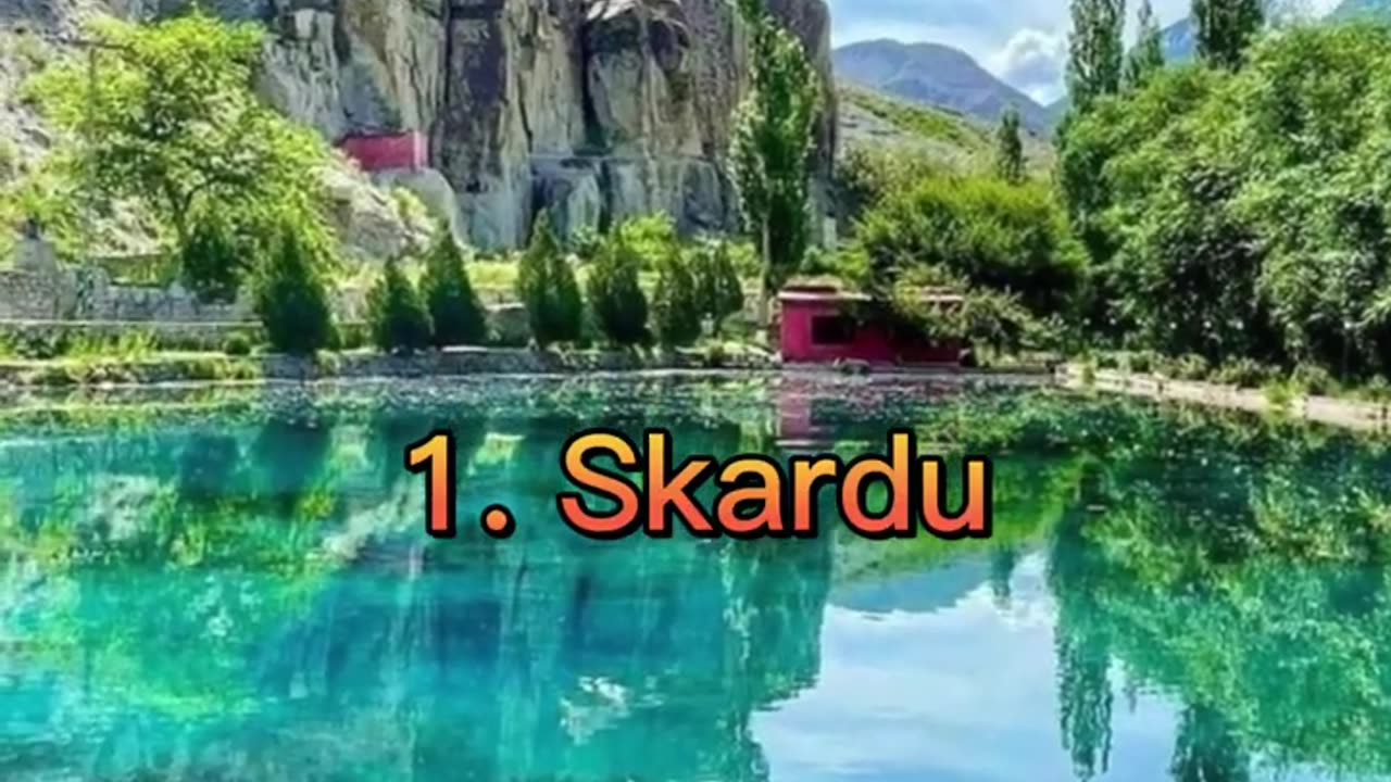 Top 10 Most Beautiful Places in Pakistan 😳 #shorts ##top10 #pakistan #trending #viral #travel #facts