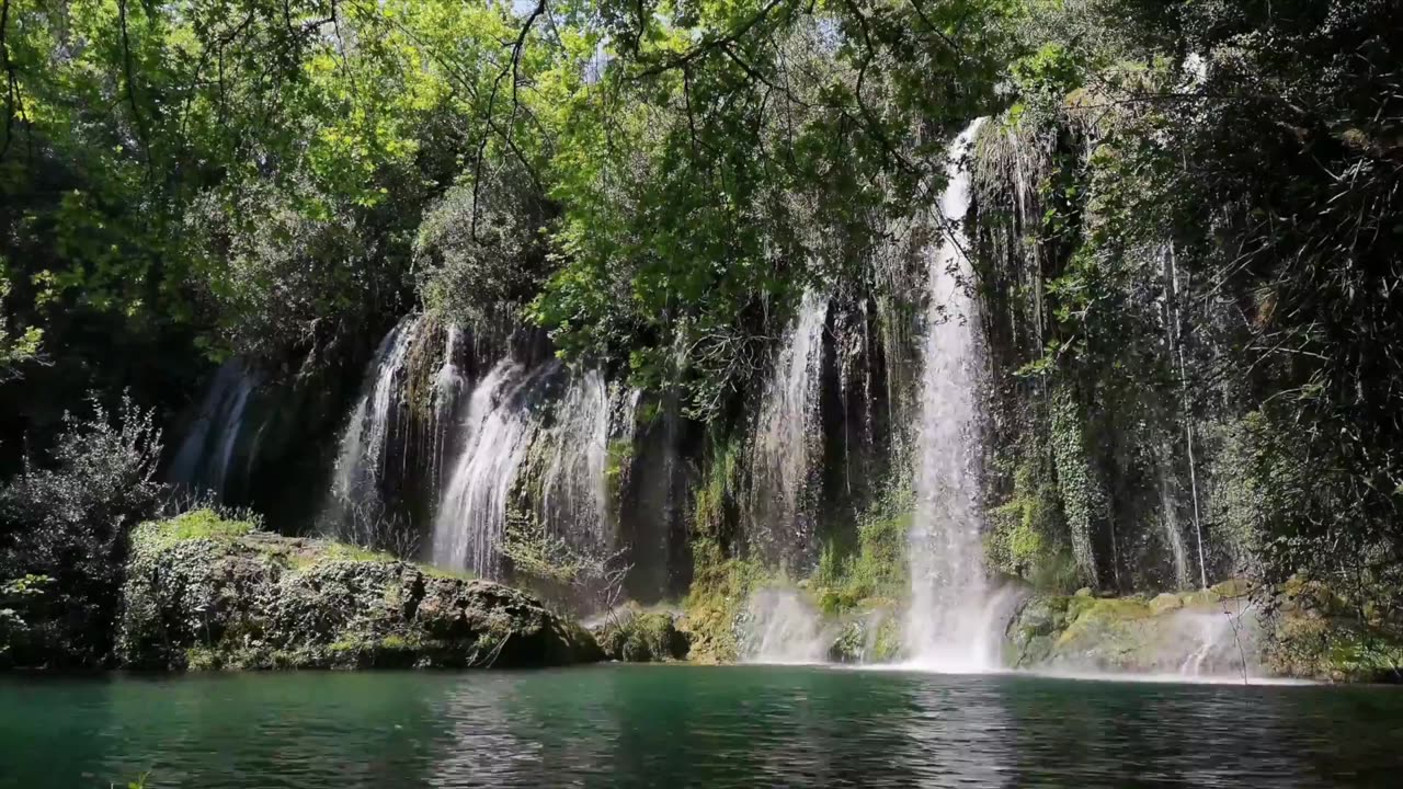 Natural cinematic drone shoot video