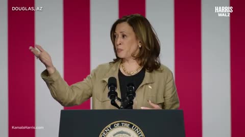 Vice President Kamala Harris Delivers Remarks from Douglas, AZ | Harris-Walz 2024