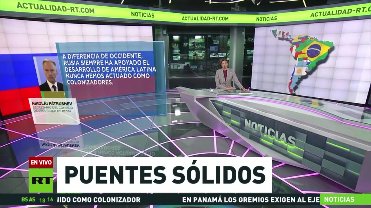 Rusia: Siempre apoyamos a América Latina y nunca fuimos sus colonizadores como Occidente