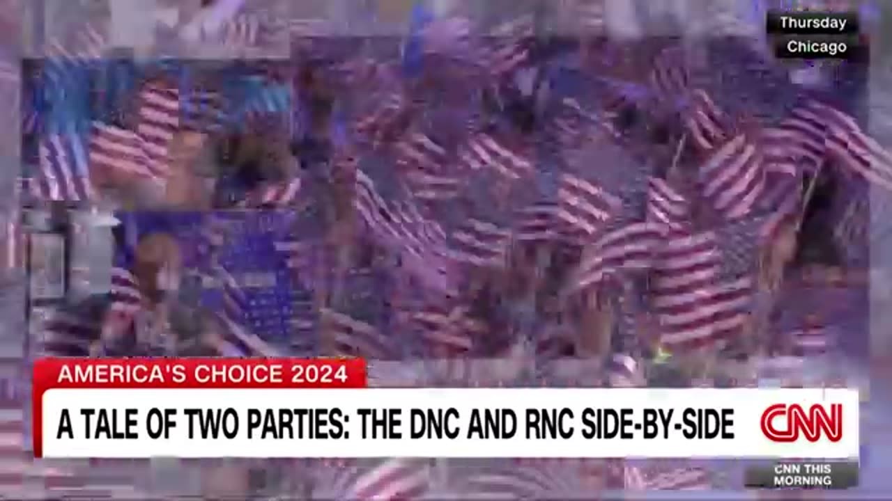 A tale of two parties: The DNC and RNC side-by-side