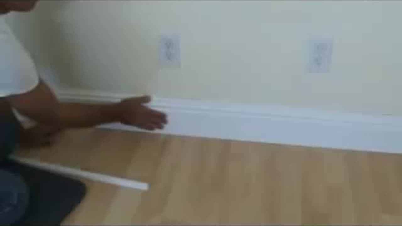 How to Install Laminate Floor Without Removing Baseboard