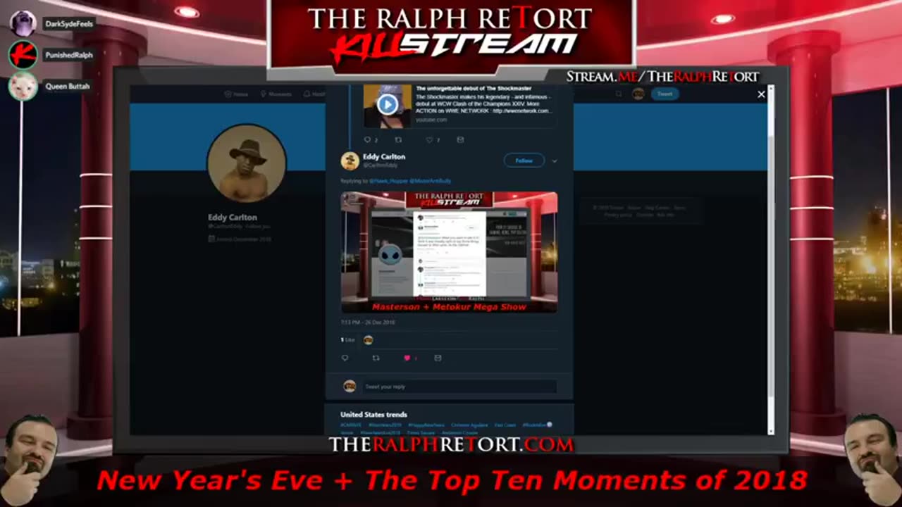 2018-12-31 - Killstream - New Years Eve, Top Ten Moments Of 2018