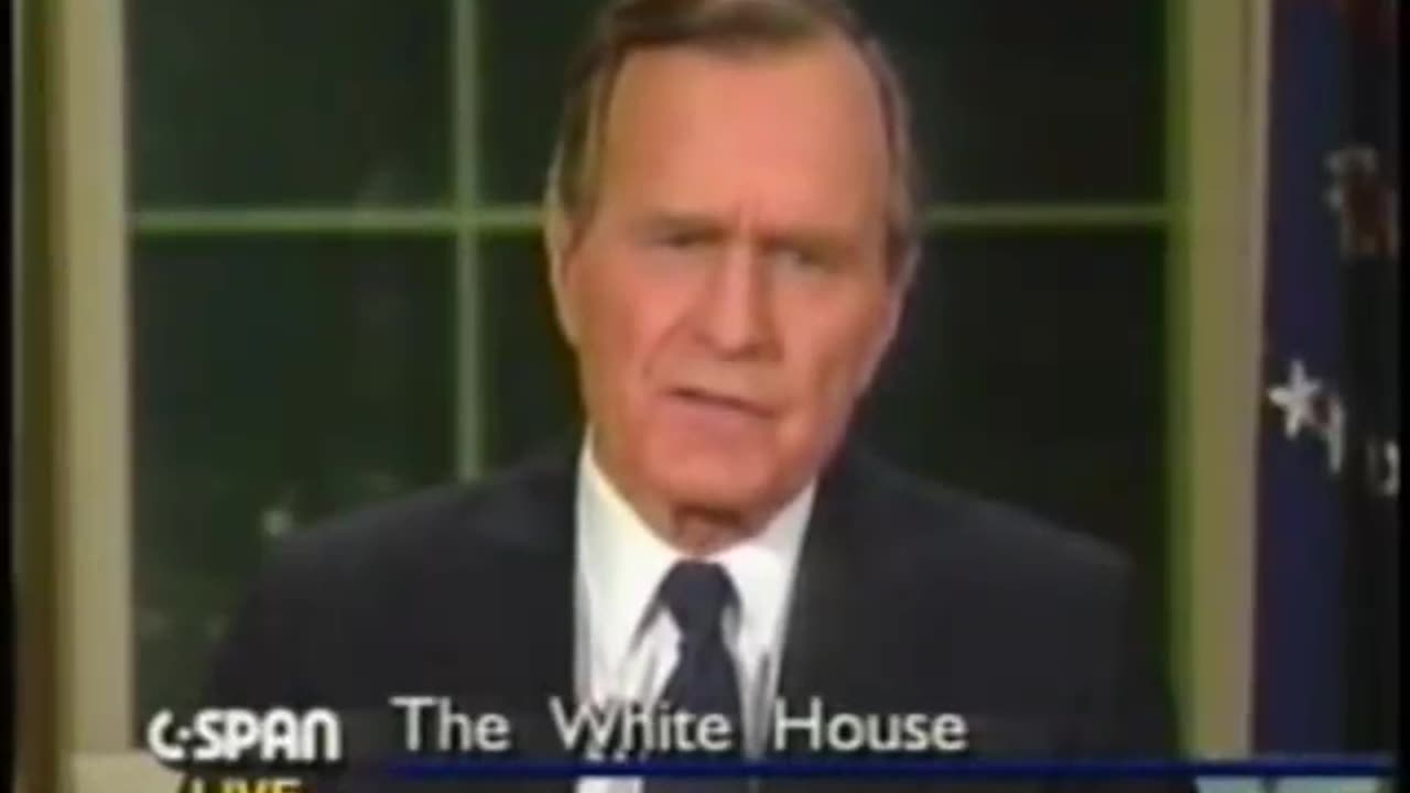 1990 - Bush 41 Announces The New World Order