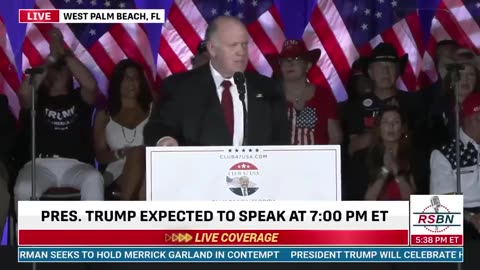 Tom Homan: Trump comes back, I come back, we fix this Sh*t