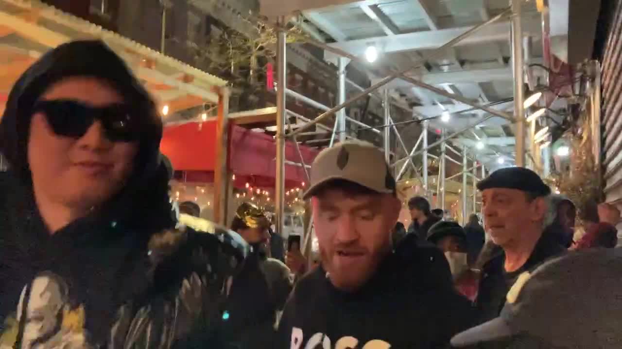 NEW YORKERS Re-visit backwards ass DAME on MacDougal