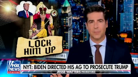 Joe Biden directed his Attorney General to prosecute his rival.