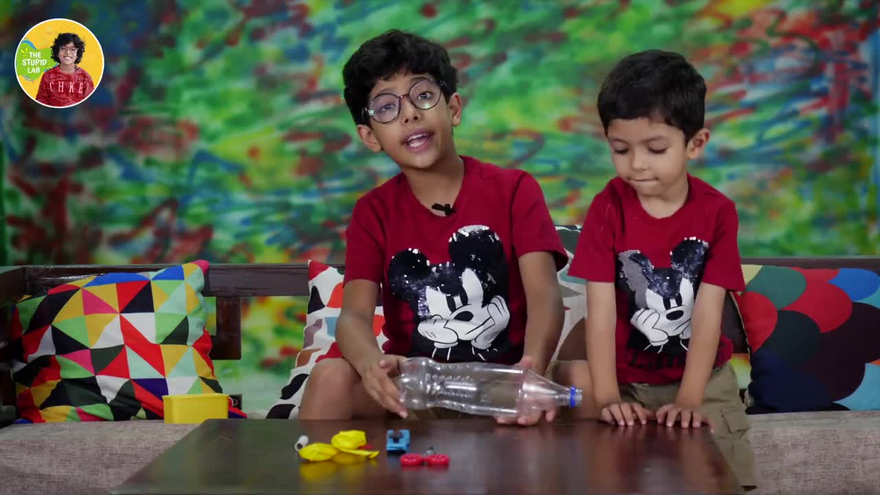 Balloon Experiment | Make Balloon Bugle (Loud Air Horn) | Toys From Trash by Arvind Gupta