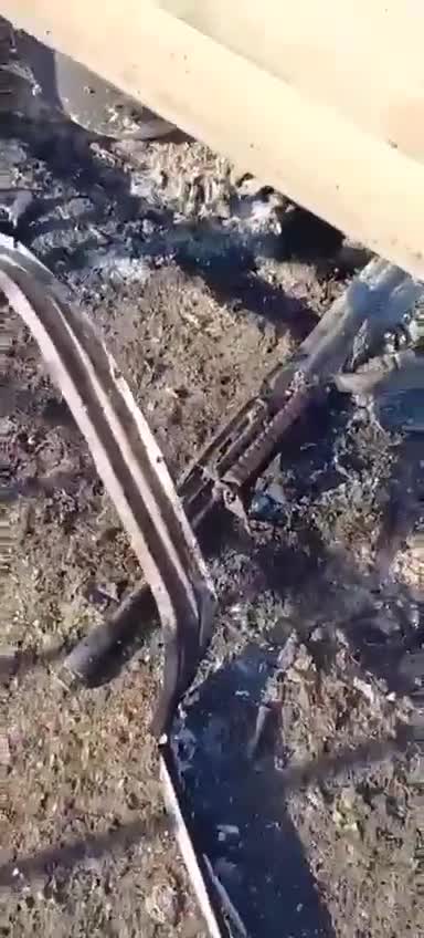 Russia attacks Ukraine - near Kyiv, russian "Rosgvardia" (! 18+)