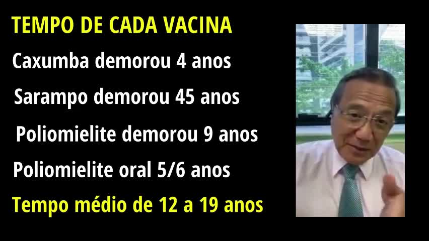 NUNCA FOI VACINA