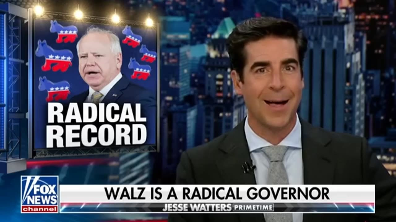 Jesse Watters: Tim Walz is a trick pick