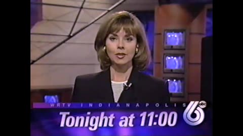 June 13, 1997 - WRTV Promo for 'Alice in Wonderland' & Diane Willis News Bumper