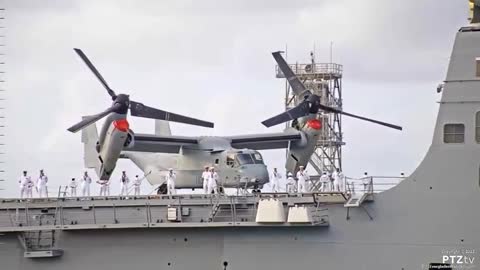 U.S. Navy USS Fort Lauderdale (LPD 28) Commissioning Ceremony