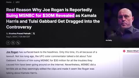 Joe Rogan is in a Very WEIRD situation