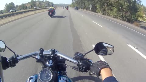 2014 harley davidson "streetbob" test drive.