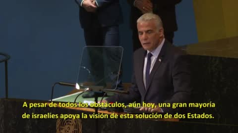 Yair Lapid - Discurso ONU 2022