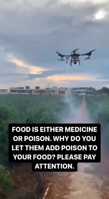 Spraying food with nanorobots