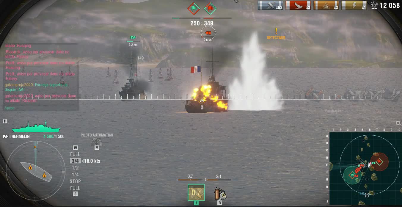 World of Warships - Essa foi profissa