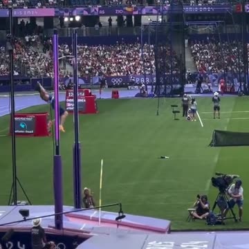 French pole vaulter Anthony Ammirati makes his Olympic debut