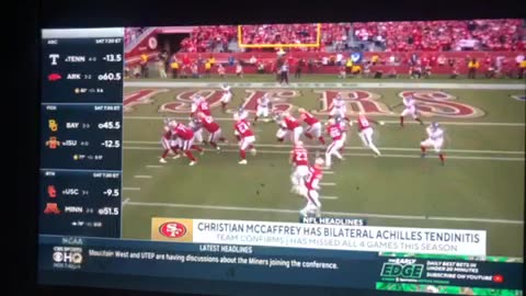NFL MNF radio Detroit Lions 35 & Seattle Seahawks 27 second half 10:51 pm