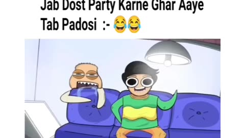 Jab dost party karne Ghar me aaye 🤣