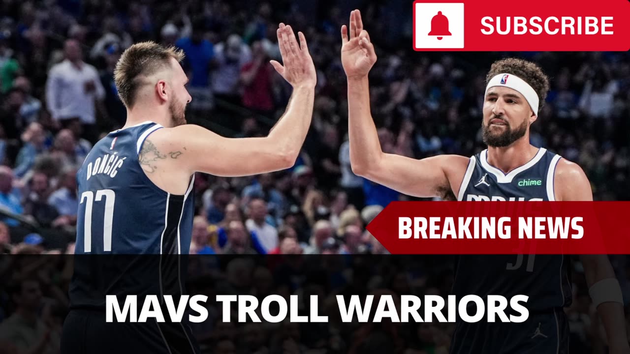 Mavs Troll Warriors After Win