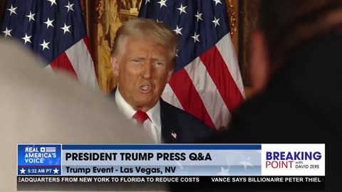 David Zere at Trump Presser in Nevada Last Week