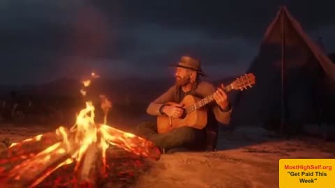 Lost Desert | Relaxing Red Dead Redemption 2 Inspired Ambience | Ambient Acoustic Guitar Music