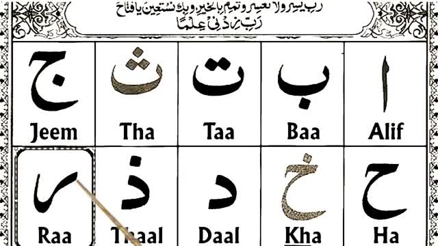 Lesson 1 Arabic Alphabets for Absolute beginners Learn Quran Reading with Tajweed