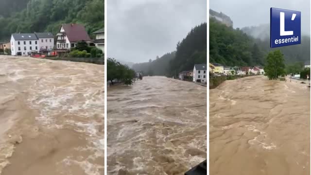 Intempéries à Vianden