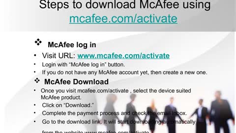 mcafee activate