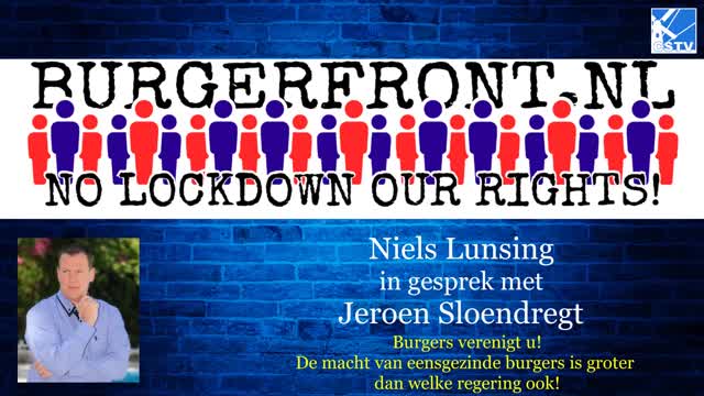 Podcast - In gesprek met Jeroen van Burgerfront