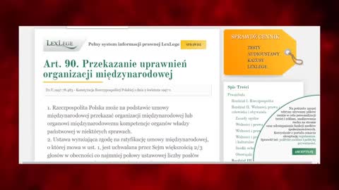 Globalny traktat wejdzie w 2024 roku. Polska konstytucja przestanie funkcjonować