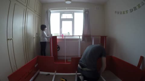 GoPro Time Lapse (Julian Bowen London Bus Bunk Bed)