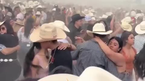 This is how they dance in a town in Mexico